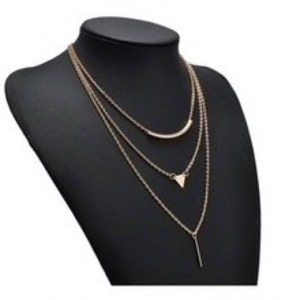 Layered necklace